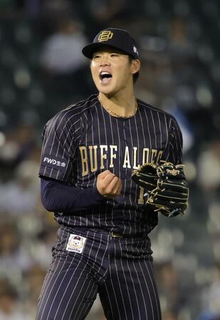 オリックス快勝　山下舜平大が７回無失点９Ｋ力投で３連勝　３位ロッテと５差　４位楽天と２・５差