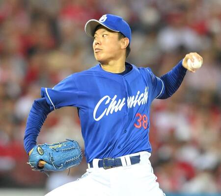 中日・松葉　６回無失点好投で５勝目「宇佐見がいい球を選択してくれた」