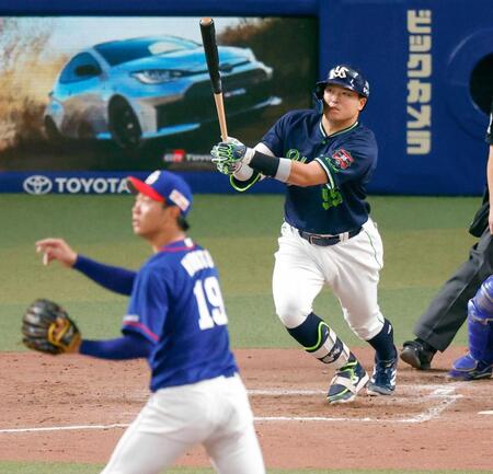 ヤクルト・村上　１２試合ぶり２４号　今季被本塁打なしの中日・高橋宏から一発「うまく拾えて良かった」