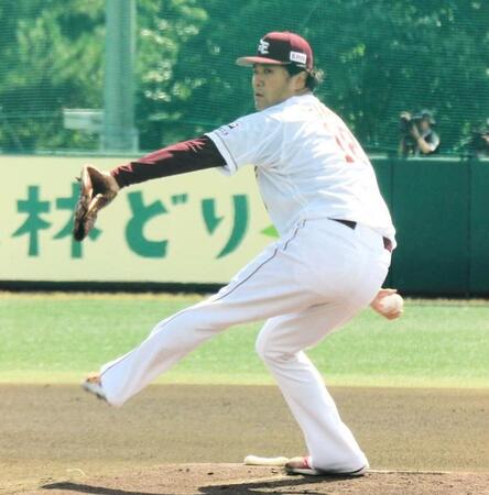 　復帰後最長の７回を３失点と力投した田中将