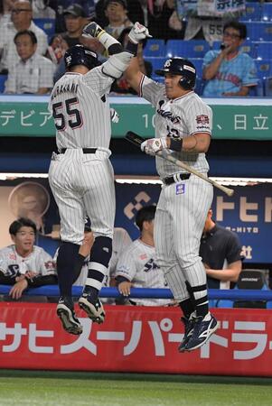 ヤクルト　青木組が躍動　村上が２６号３ラン　山野が８回２失点で２勝目　５位・中日に０・５差