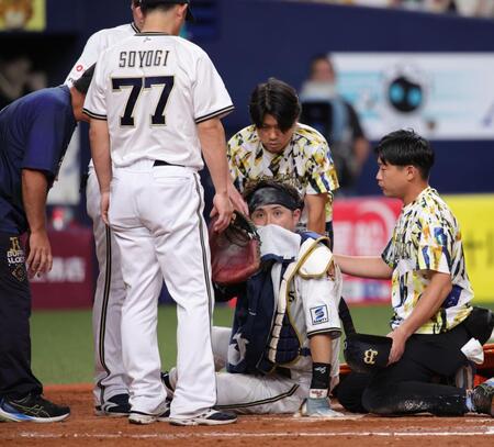 オリックス　４選手負傷交代から一夜明け…若月、広岡が脳しんとうの特例措置で抹消、宇田川も右肘違和感で山岡が今季初昇格、野口、福永も昇格