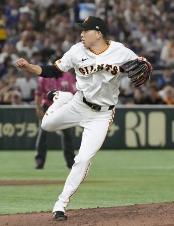 巨６-０Ｄ（１９日）　巨人３連勝、戸郷は１２勝目