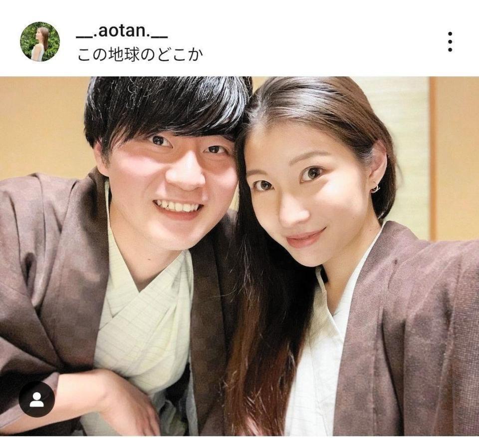 　砂田葵さんのインスタグラム（＿．ａｏｔａｎ．＿）から