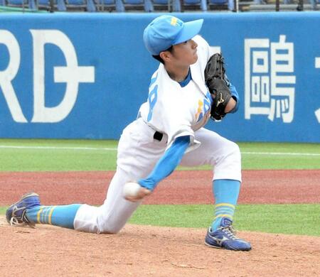 東大・渡辺　父元ロッテ俊介氏ほうふつ下手投げで８回０封　清原Ｊｒ．らに対抗心「絶対に比較はされてしまうので、負けないように」