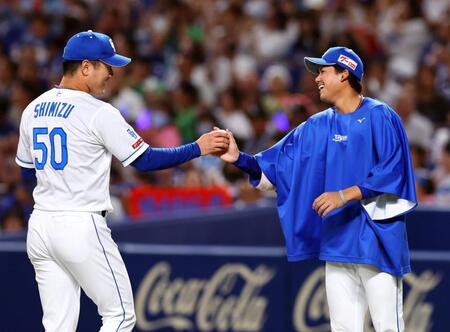 中日　立浪監督退任表明後、５カ月ぶり４連勝　両リーグ最多の２１度目完封勝利　松木平が７回１安打の快投　石川昂がＶ打