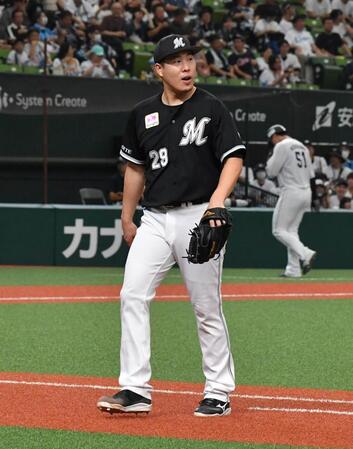 ロッテ　ベテラン西野が２０１３年以来１１年ぶりの自己最多タイ９勝目　「勝ちがつくのはうれしい」　４位・楽天と２ゲーム差