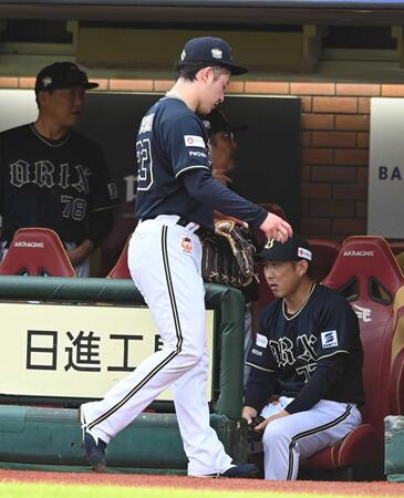 オリックス・吉田輝星　わずか７球で緊急降板「力が入らず抜けちゃった」右肘違和感訴える