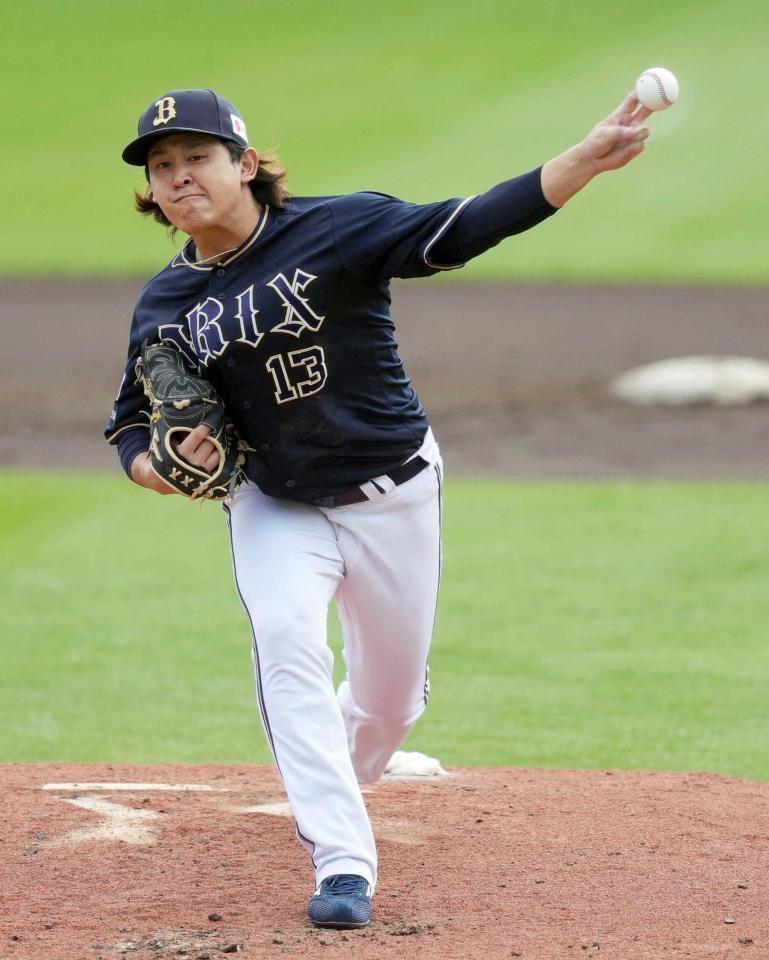 　７回無失点で６勝目を挙げたオリックス・宮城