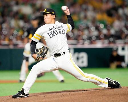 　オリックス戦に先発した前田悠