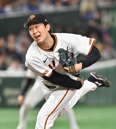 ４年ぶりリーグＶの巨人　勝利で全日程が終了　７７勝５９敗７分け、山崎伊が２年連続１０勝