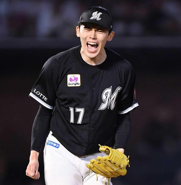ロッテ　佐々木 ロッテCS決定 佐々木2年ぶり完投で自身初10勝 MLB10球団視察