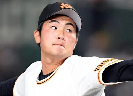 巨人　２１年ドラ２山田龍聖、２３年５０試合登板の菊地大稀、中田歩夢、松井颯の４人を自由契約　育成打診の見込み　育成の萩原哲に戦力外通告