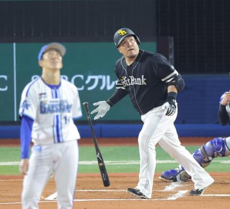 ソフトバンク　大暴れの山川「狙っていきました」決勝２ラン含む３安打３打点　小久保監督も称賛