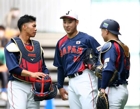 広島・坂倉「なれたらいいねが現実になった」楽天・藤平と“侍”共闘宣言　中学時代地区選抜でバッテリー