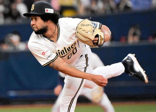 【最終値下げ】エスピノーザ　オリックスユニフォーム オリックスバファローズ エスピノーザ選手 ホームユニフォーム L