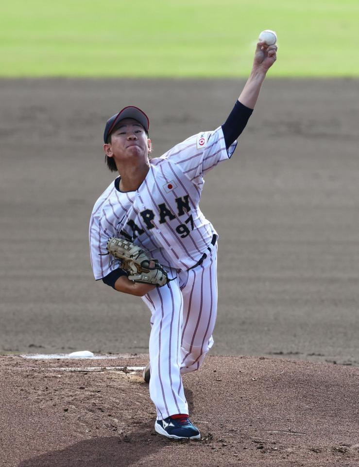 先発し力投する井上（撮影・山口登）