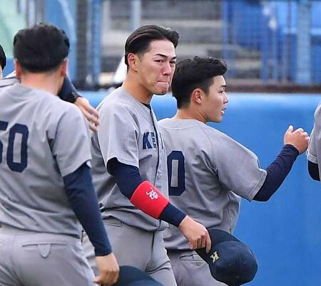 慶大・清原正吾が感謝の男泣き　早慶戦２連勝で大学野球有終締め！注目の進路は決め切れず「どの選択肢もあり得る」