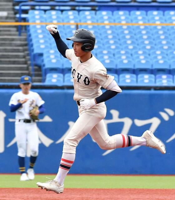 東洋大姫路が創部61年目で神宮初勝利