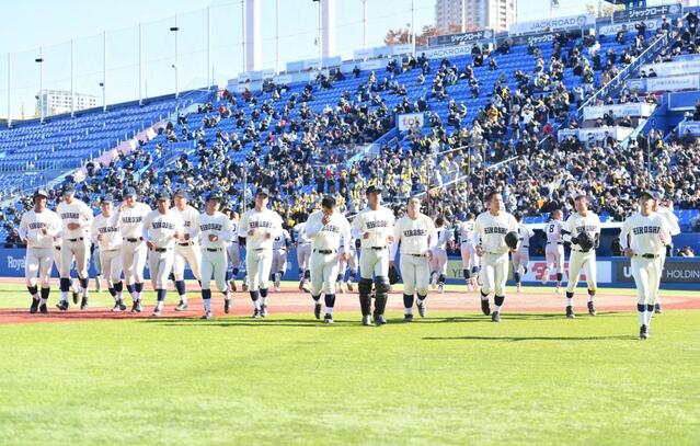 神宮大会　広島商初出場初優勝ならず