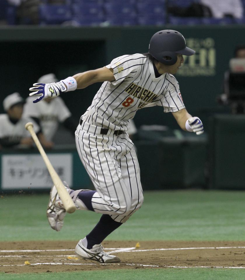 　広島経済大時代の柳田＝１０年