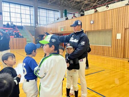 故郷・石川県で行われた「応援しよう能登！スポーツフェスタ」に参加した奥川