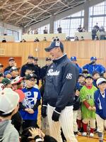 故郷・石川県で行われた「応援しよう能登！スポーツフェスタ」に参加した奥川