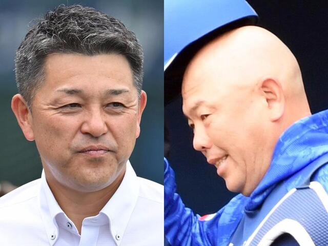 中日 落合政権下の正捕手と2番手捕手がファン歓喜の2ショ「黄金時代