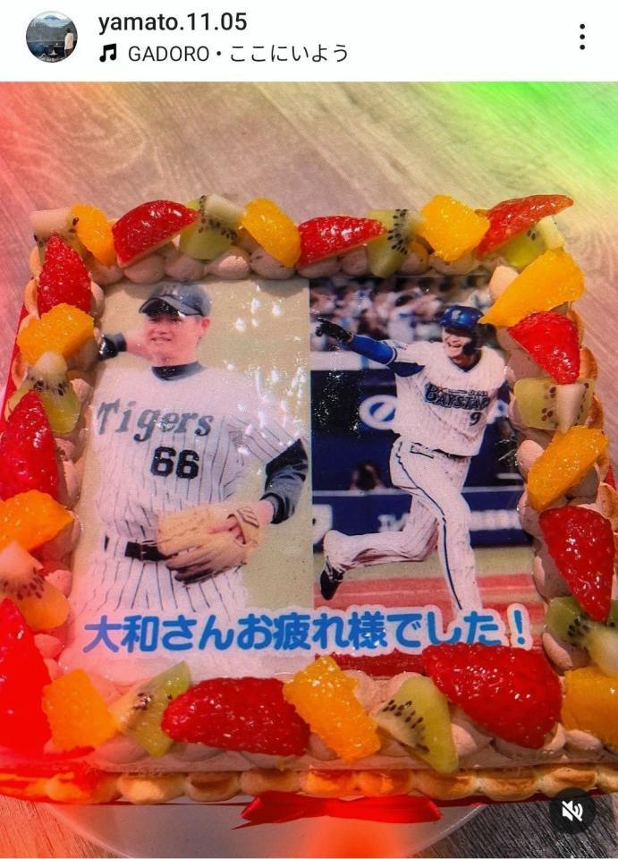 　大和のインスタグラム（ｙａｍａｔｏ．１１．０５）より