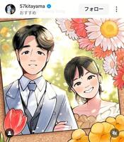 日本ハム・北山のインスタグラム（＠５７ｋｉｔａｙａｍａ）から