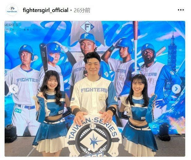 　ファイターズガールのインスタグラム（ｆｉｇｈｔｅｒｓｇｉｒｌ＿ｏｆｆｉｃｉａ）よりｌ 