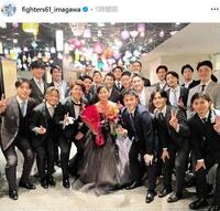 　日本ハム・今川のインスタグラム（ｆｉｇｈｔｅｒｓ６１＿ｉｍａｇａｗａ）より 