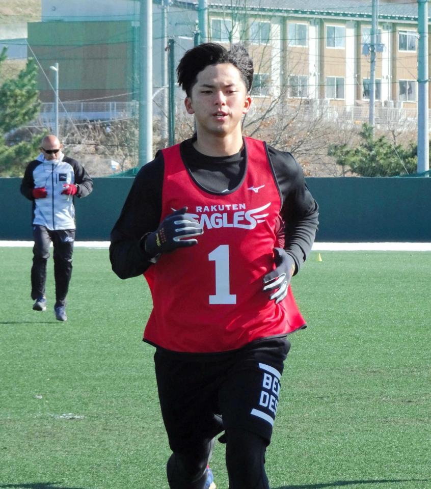 　春季キャンプの１軍スタートが決まった宗山