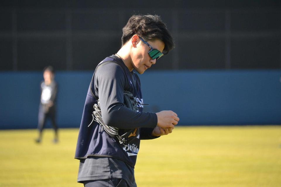 　開幕１軍を目指す麦谷