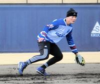 　ノックを受ける清宮