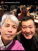 　緒方耕一氏インスタグラム（ｋｏｉｃｈｉｏｇａｔａ４４＿ｏｆｆｉｃｉａｌ）より