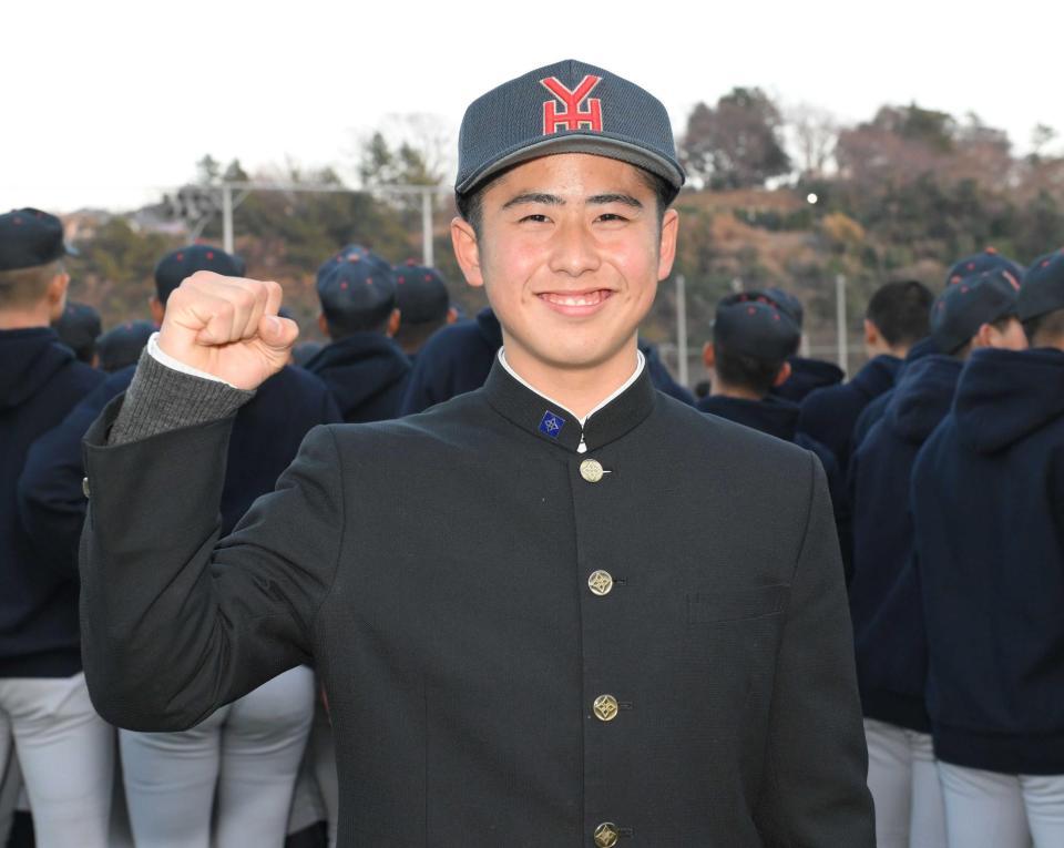 　センバツ出場を決めたチームを影で支える横浜・林田マネジャー