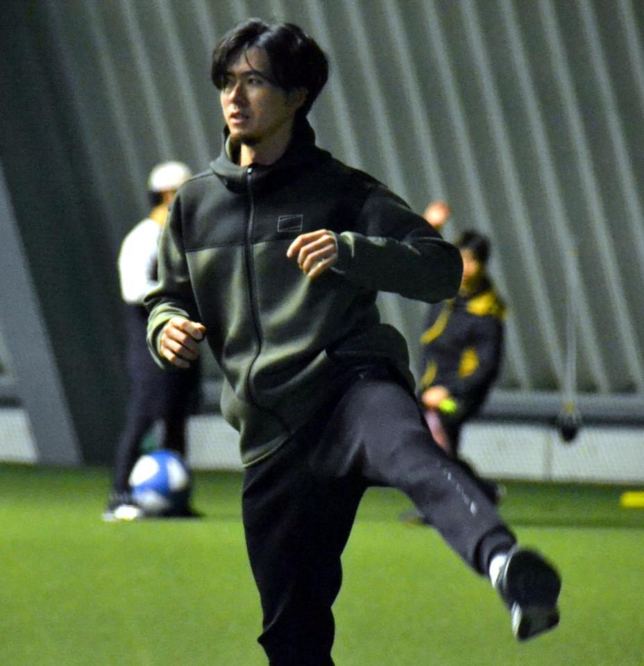 アップをする上沢