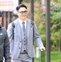 　宮崎入りした田中将＝２７日