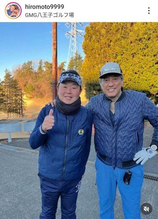 　デーブ大久保氏のインスタグラム（ｈｉｒｏｍｏｔｏ９９９９）より