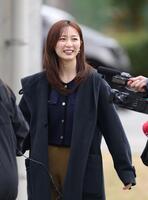 　フジテレビ・佐久間みなみアナウンサー（撮影・中田匡峻）