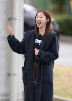 　フジテレビ・佐久間みなみアナウンサー（撮影・中田匡峻）