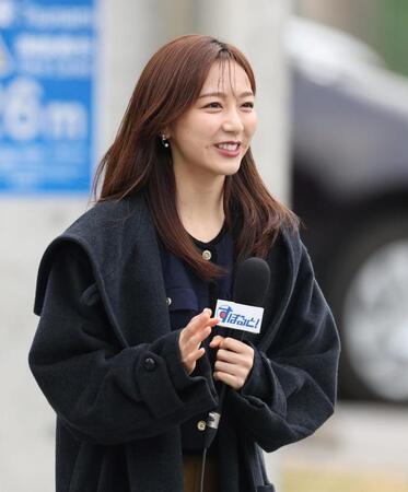 　フジテレビ・佐久間みなみアナウンサー＝１日