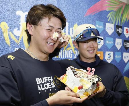 オリックス・紅林　２３歳の誕生日に誓った２３発「本塁打をもっと打てるように」