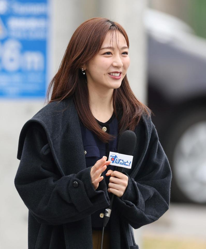 　フジテレビ・佐久間みなみアナウンサー＝１日