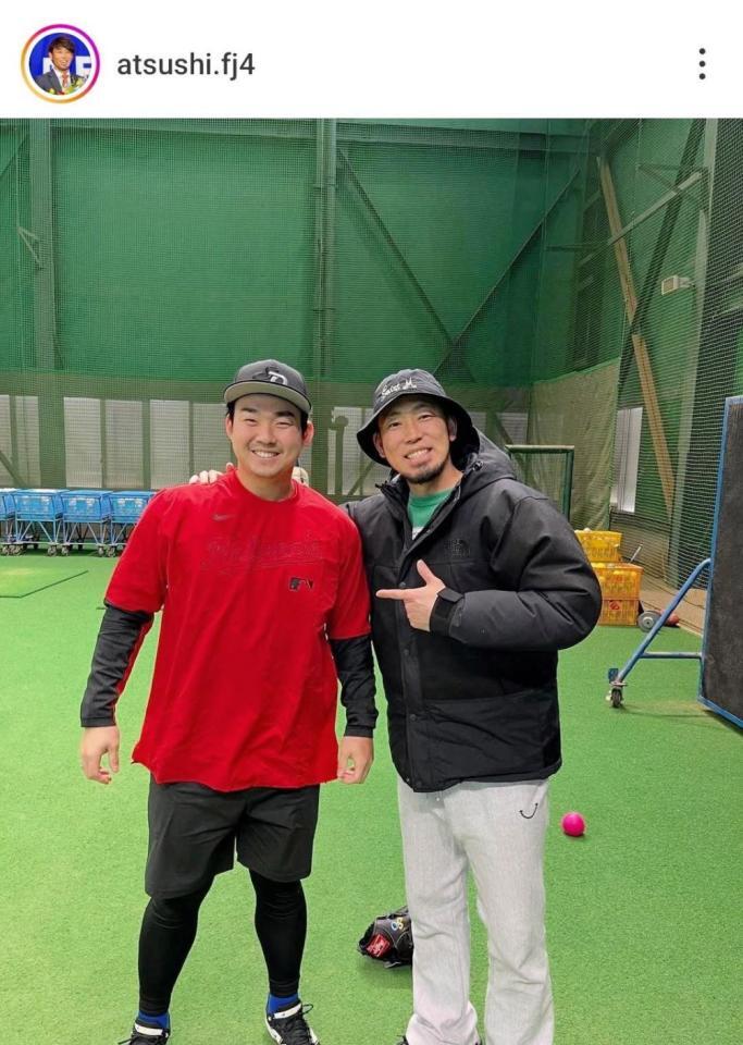 　藤井淳志氏のインスタ（ａｔｓｕｓｈｉ．ｆｊ４）から