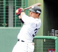 　ライブＢＰで本塁打を放った佐藤