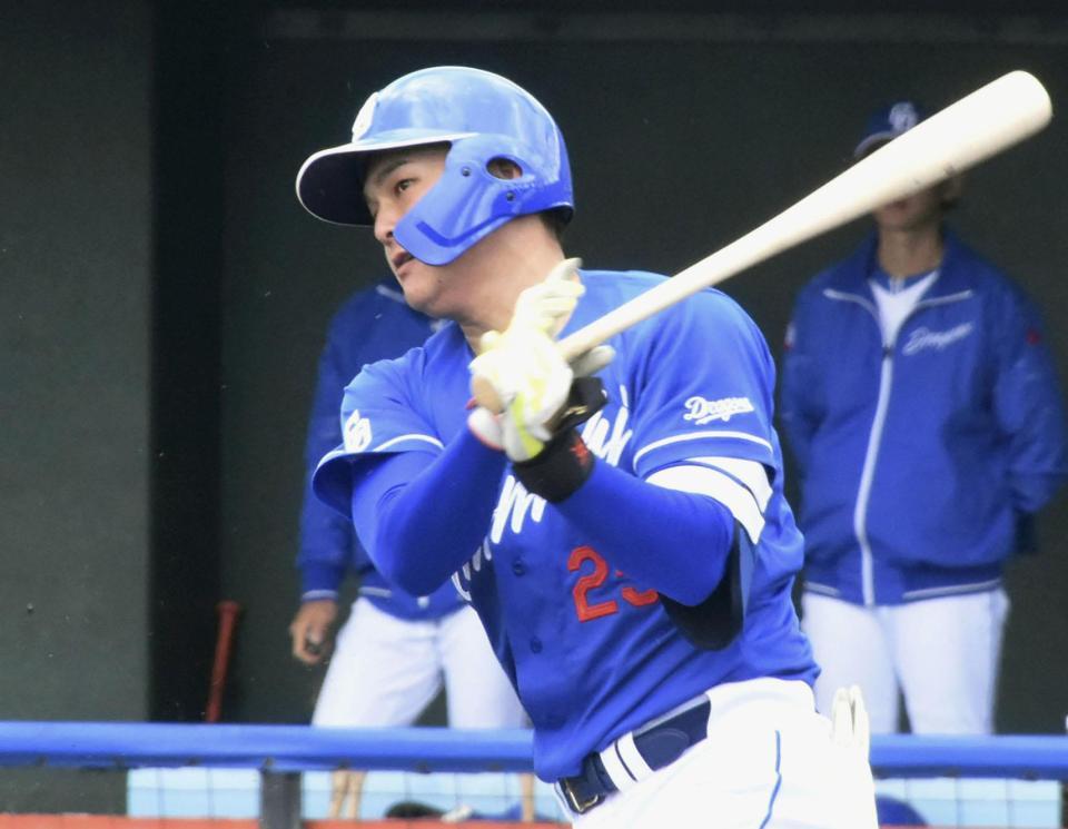 　紅白戦に出場した石川昂