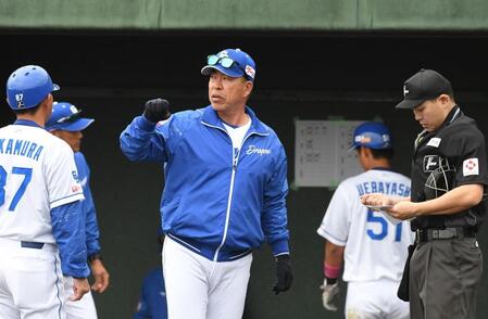 中日・井上監督 初陣飾れずも“小技”に満足「コツコツやっていきたい」