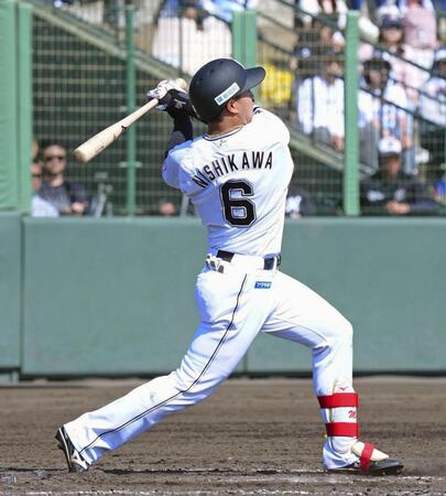 ロッテ・ドラ１西川“プロ初安打”に安堵「しっかりとやってきたことを出せた」